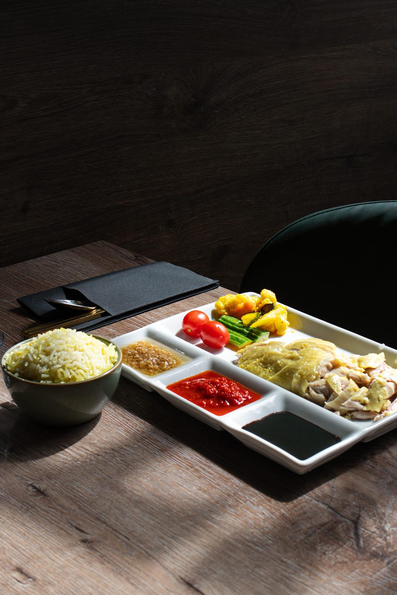 Hainanese Chicken Rice